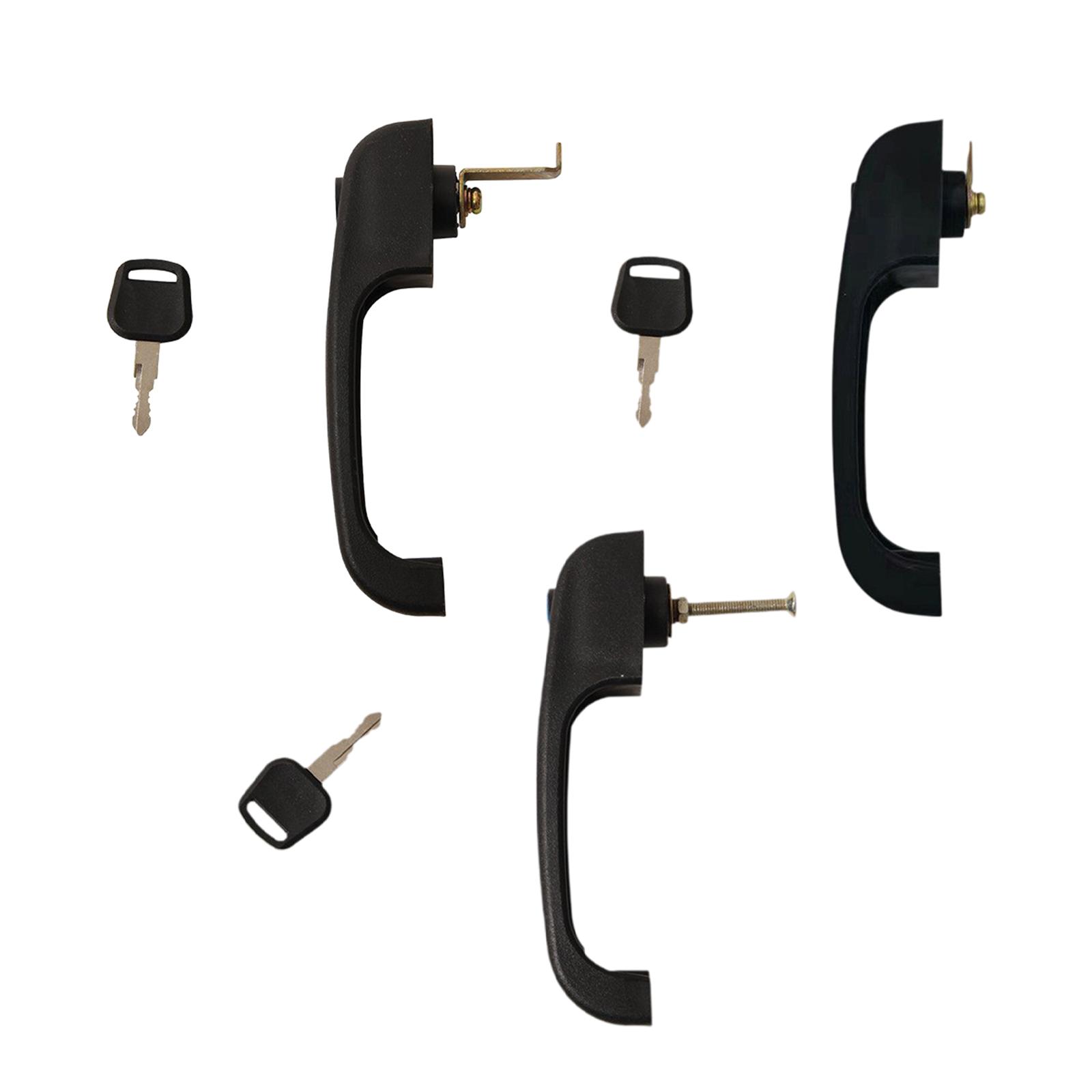 Heavy Equipment Forklift - Forklift Cab Door Lock Handle with