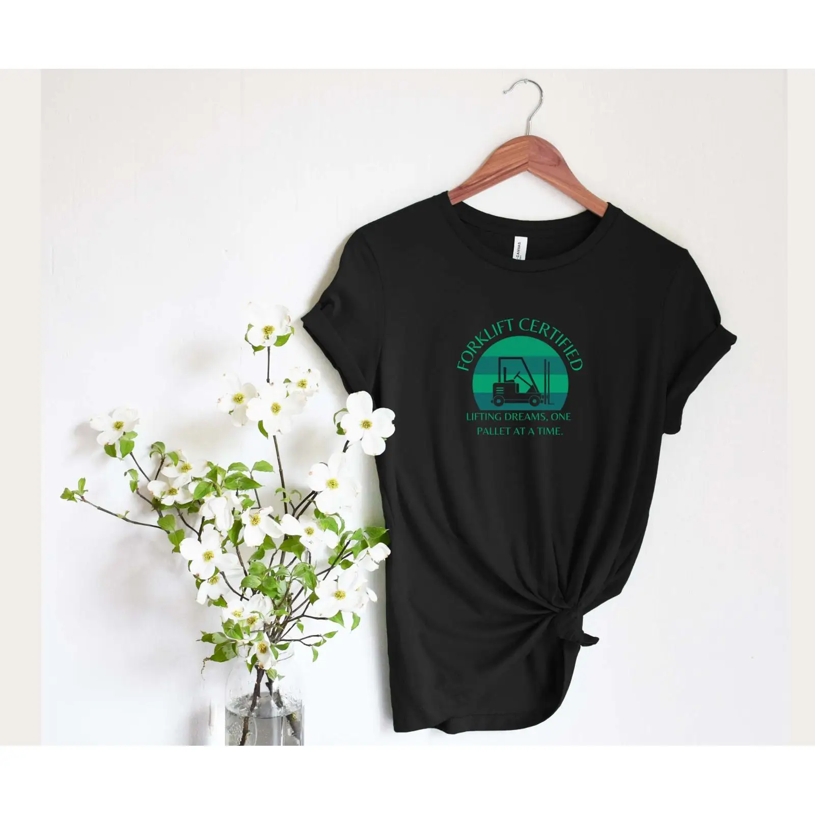 Heavy Equipment Forklift - Forklift Certified Funny T Shirt Oddly