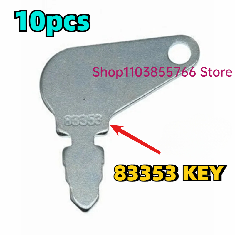 10PCS  83353 Keys For Kubota C - Heavy Equipment Kubota recension och pris