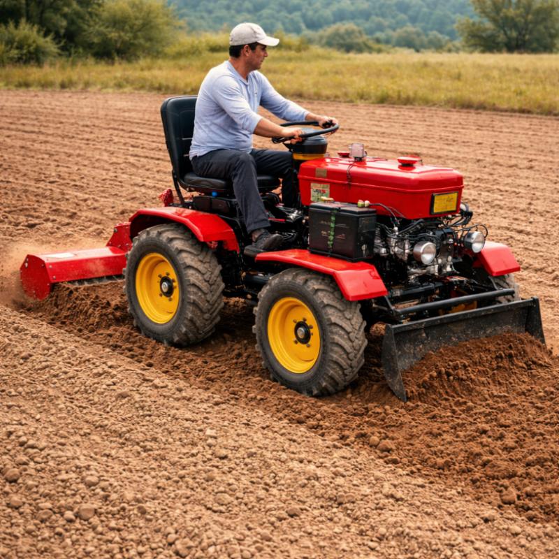 Customized 25HP Mini Wheel Tra - Tractor Backhoe recension och pris