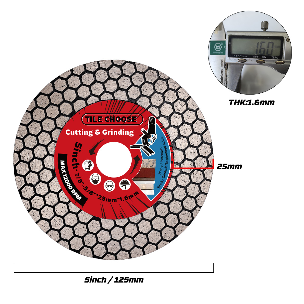 D115mm/125mm Diamond Blade Dia - Brick Cutting Saw recension och pris