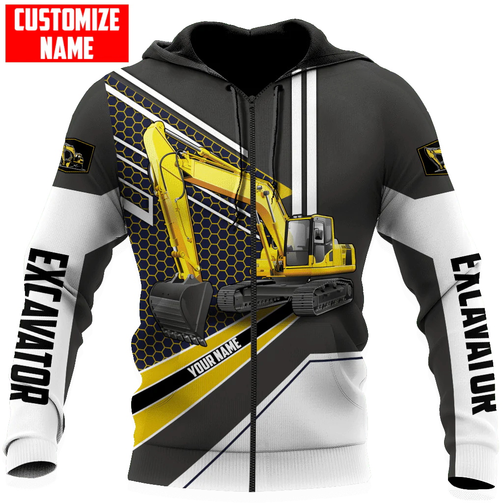 Customized Name Excavator Heav - Heavy Equipment Names recension och pris