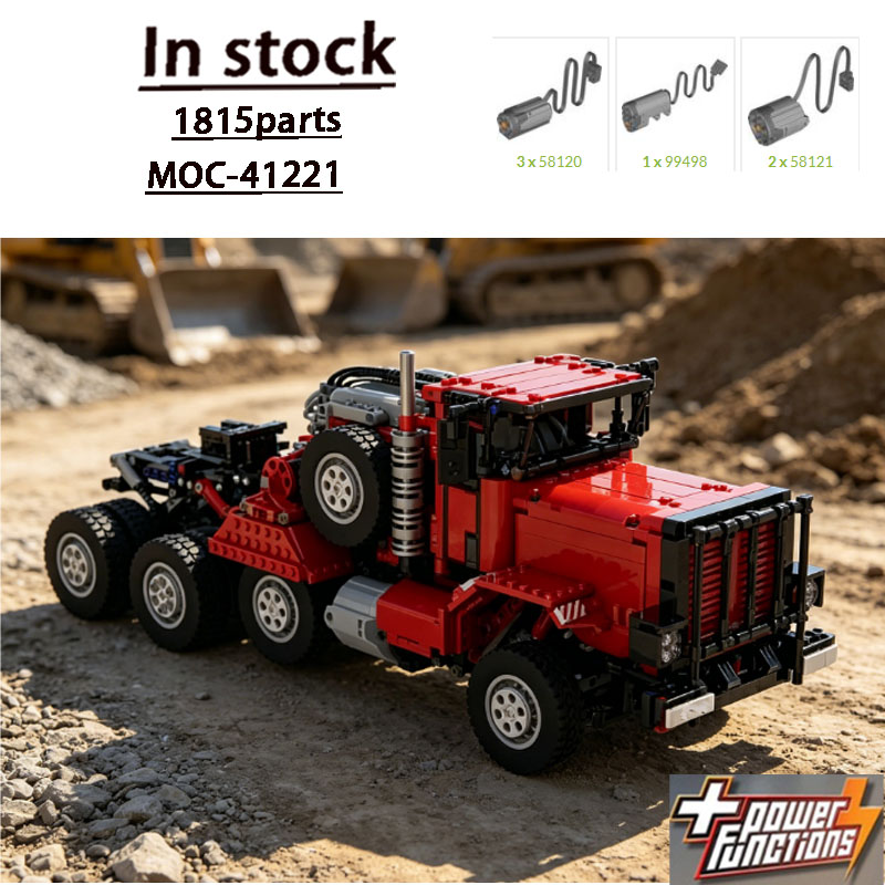MOC-41221M911Red Edition Heavy - Heavy Equipment Certificate recension och pris