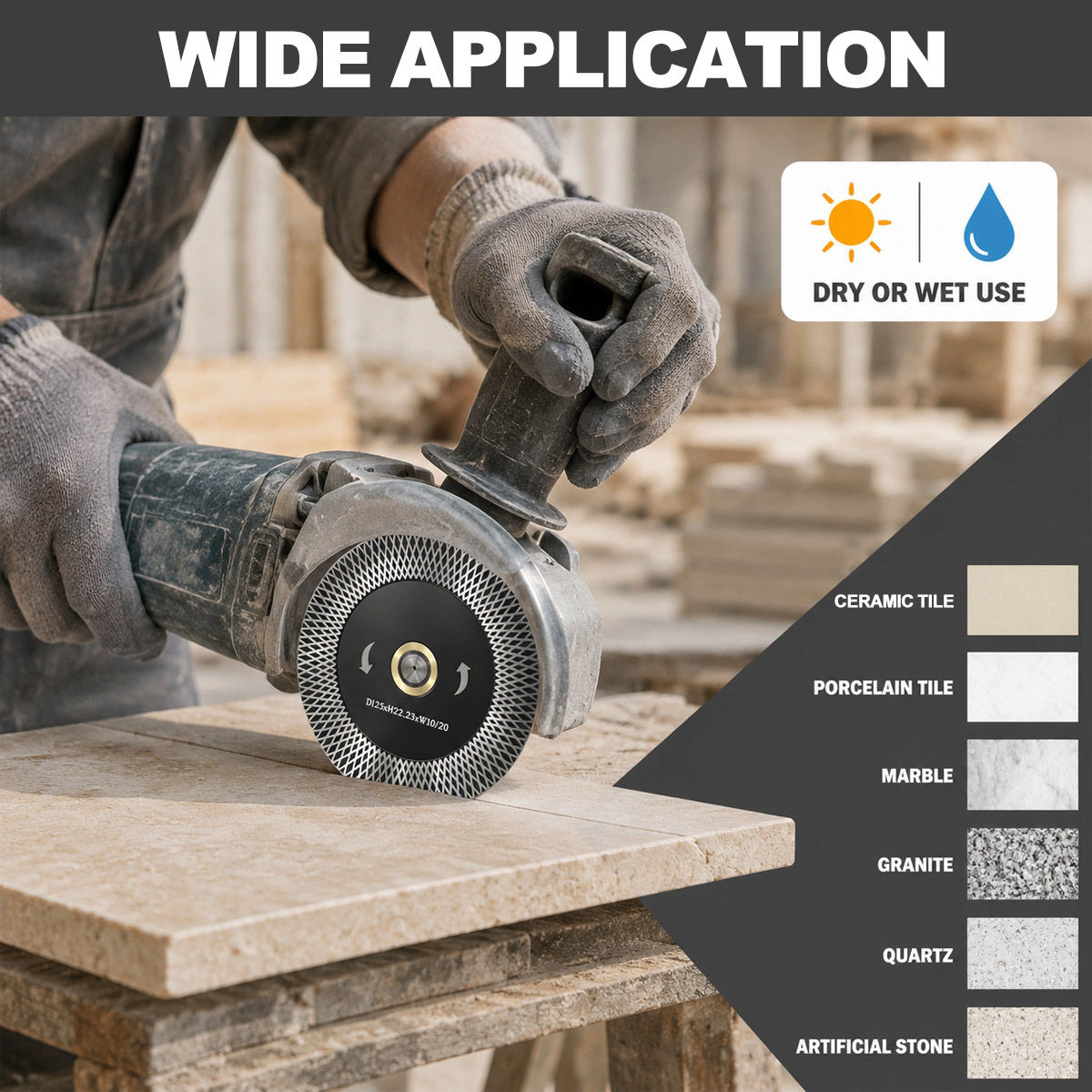 115mm-125mm Diamond Cutting Di - Brick Cutting Saw recension och pris