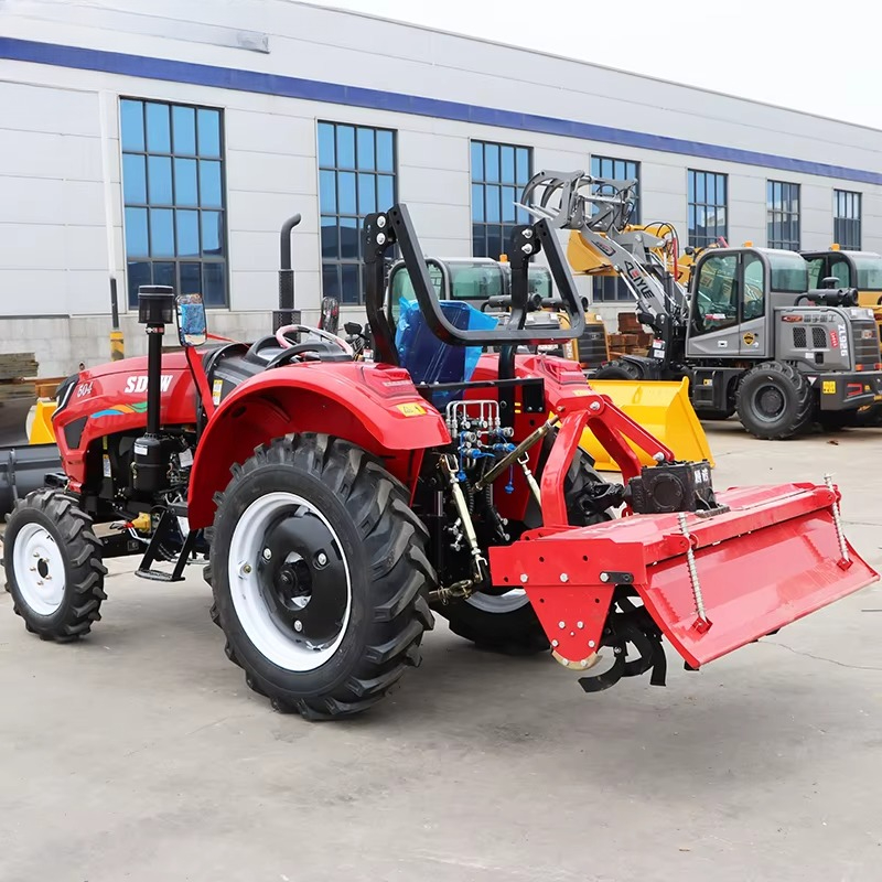 China Factory Price 4wd 50hp 6 - Tractor Backhoe recension och pris