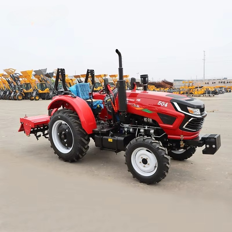 China Factory Price 4wd 50hp 6 - Tractor Backhoe recension och pris