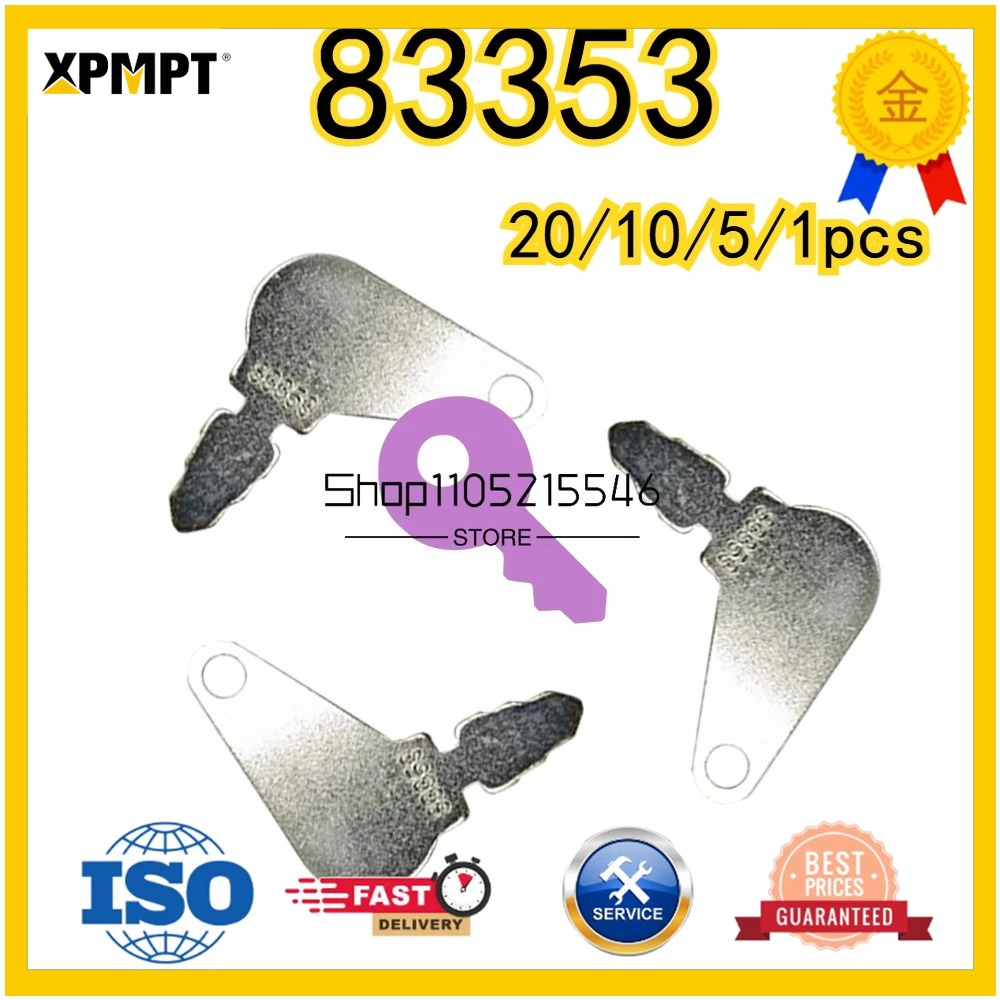 20/10/5/1pcs New 83353 Keys fo - Heavy Equipment Kubota recension och pris