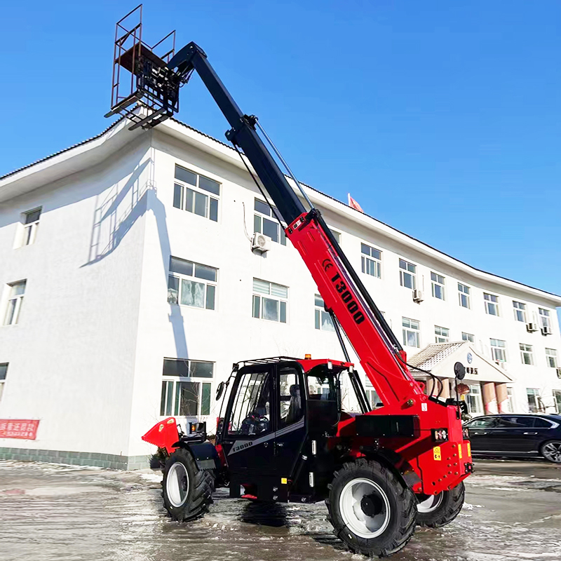 Heavy Duty 7M Reach Telehandle - Heavy Equipment Forklift recension och pris