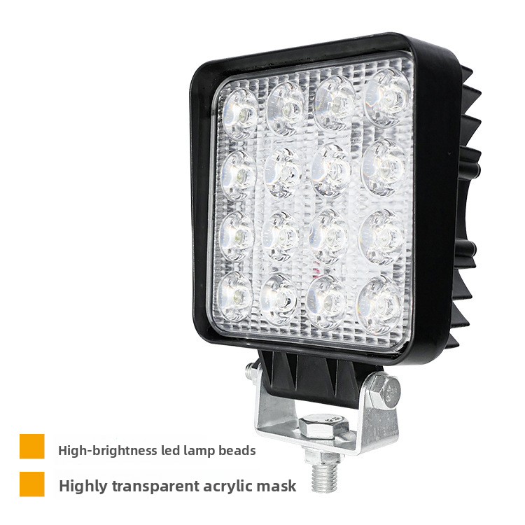 48W 16LED 4 Inch 12V 24V LED W - Heavy Equipment Forklift recension och pris
