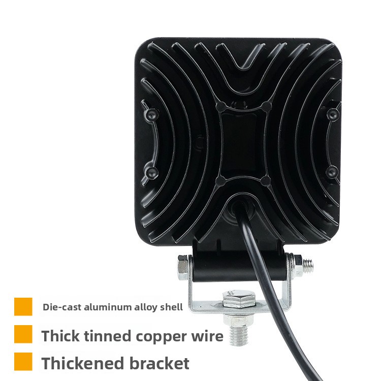48W 16LED 4 Inch 12V 24V LED W - Heavy Equipment Forklift recension och pris