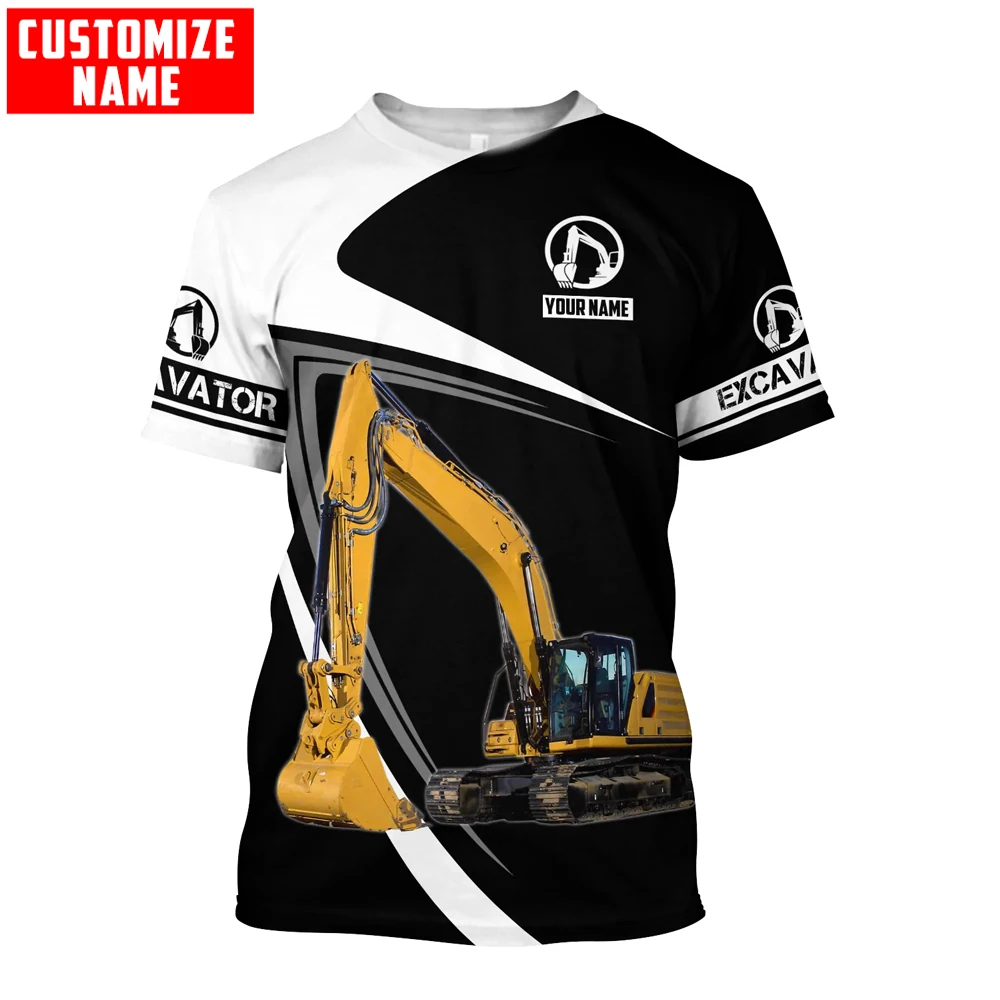 Personalized Name Excavator He - Heavy Equipment Names recension och pris