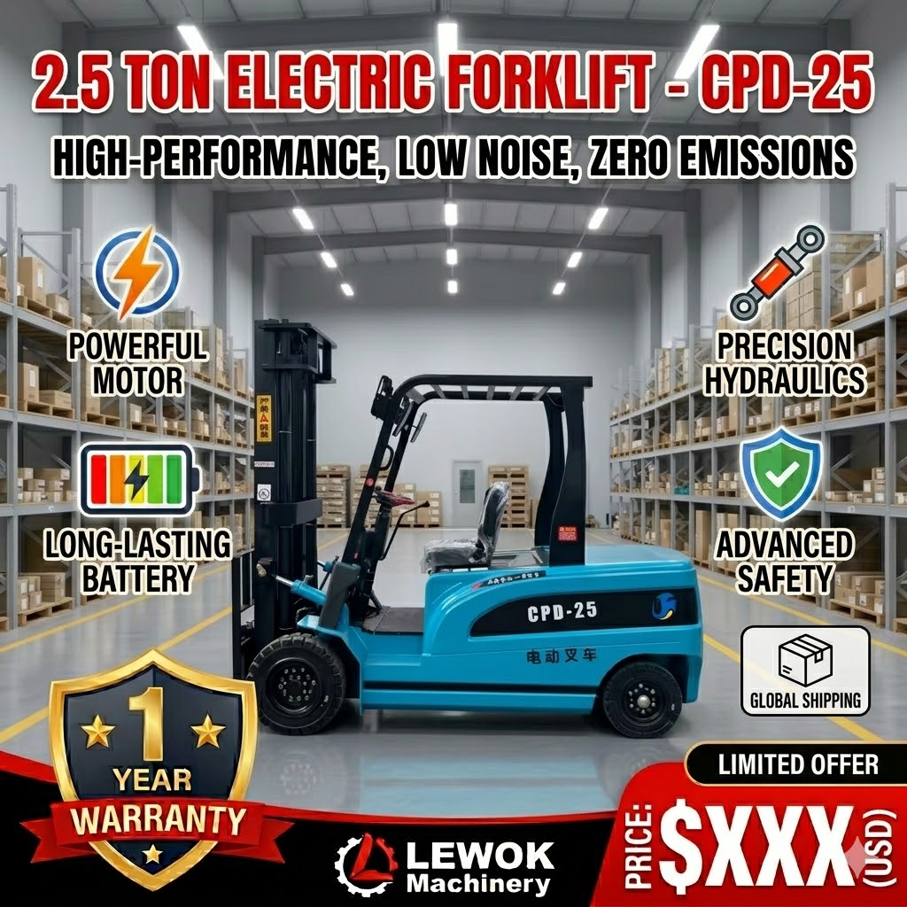 Electric Forklift Pallet Stack - Heavy Equipment Forklift recension och pris