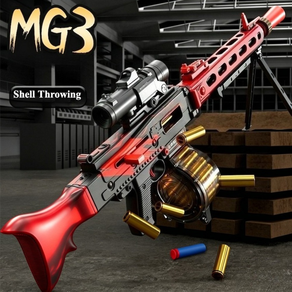 MG3 Shell Ejecting Soft Bullet - Heavy Equipment Certificate recension och pris