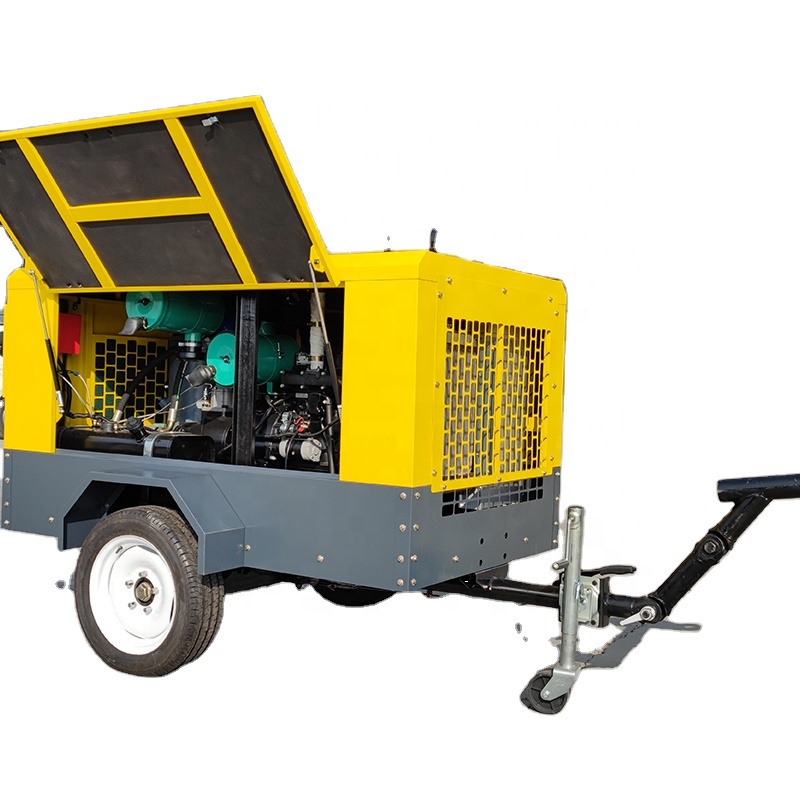 Portable Screw Air Compressor  - Heavy Equipment In Mining recension och pris