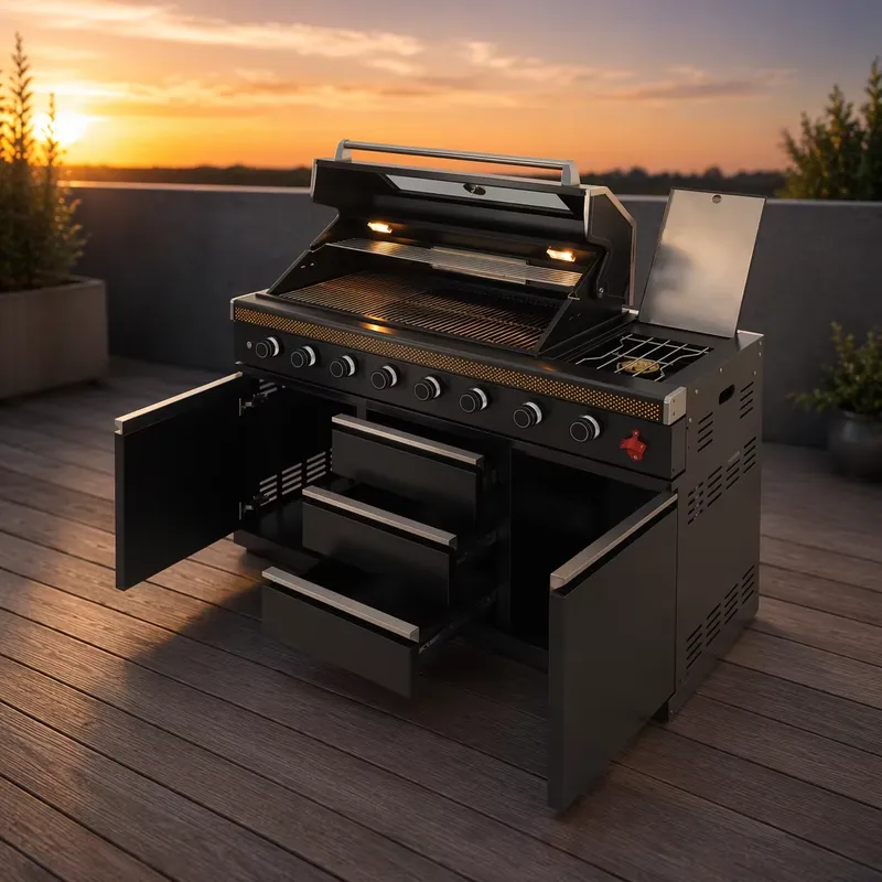 Heavy Duty Gas BBQ Grill Outdo - Heavy Equipment Zone recension och pris