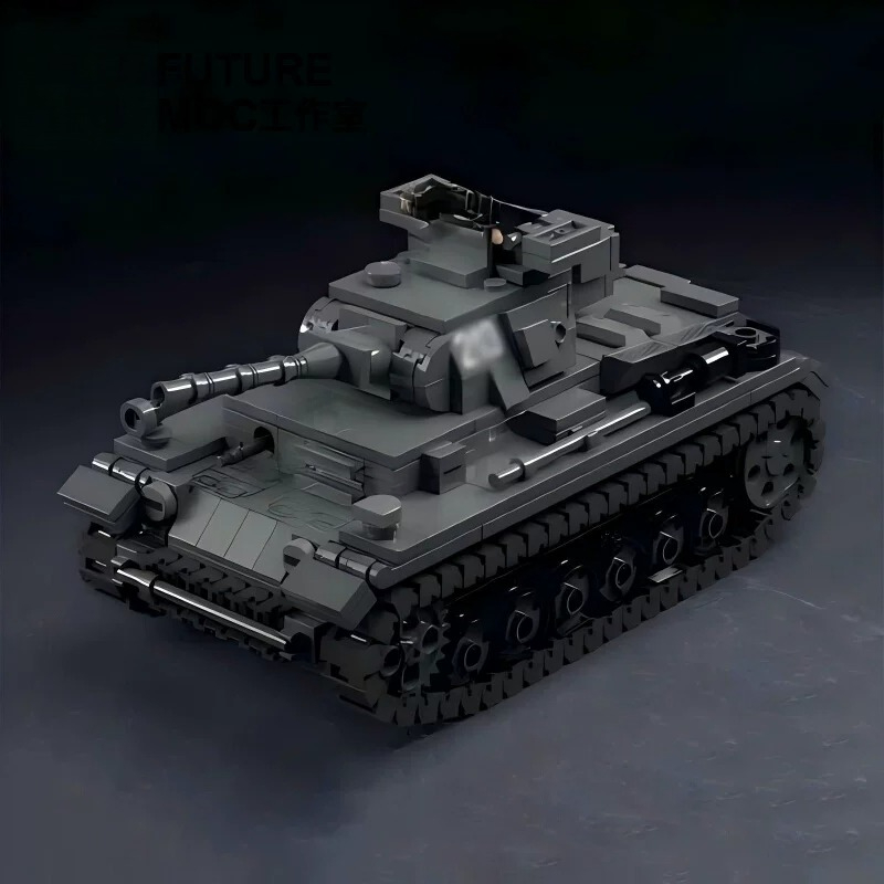 MOC WW2 F-type Heavy Tank War  - Heavy Equipment Certificate recension och pris