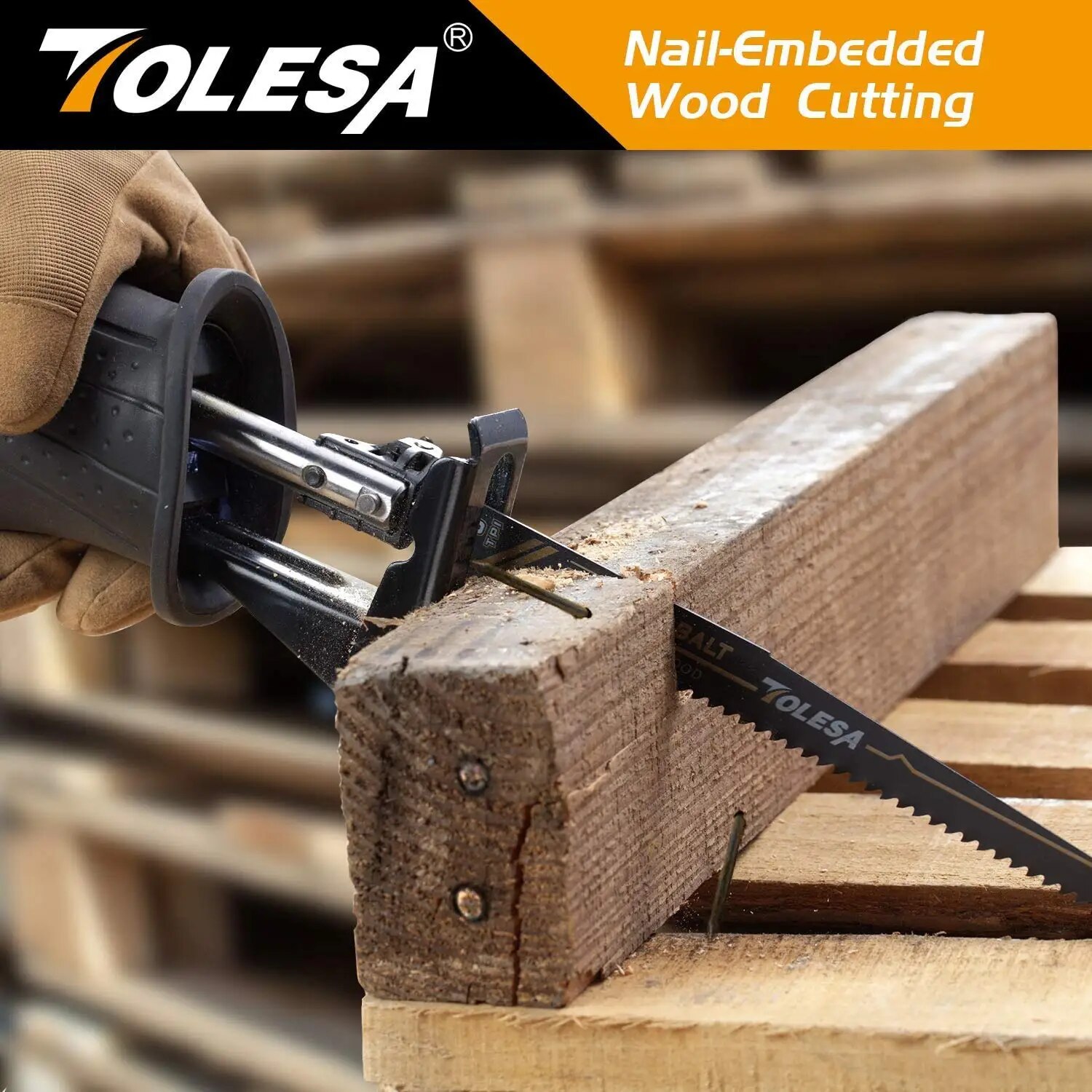 TOLESA 10PCS Reciprocating Bi- - Brick Cutting Saw recension och pris