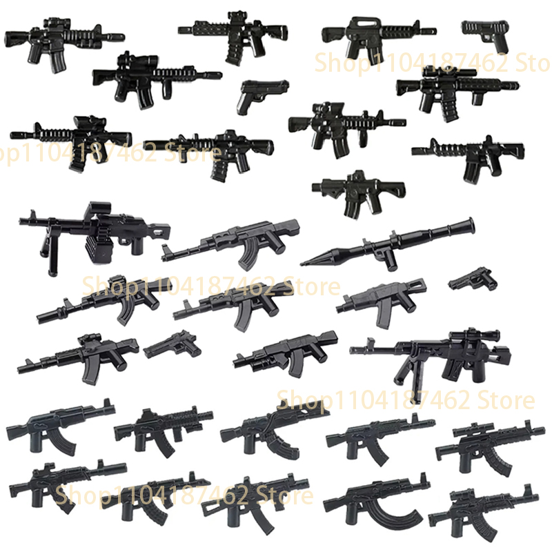 Military Figures Weapons Build - Heavy Equipment Certificate recension och pris