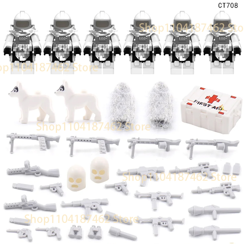 Military Figures Weapons Build - Heavy Equipment Certificate recension och pris