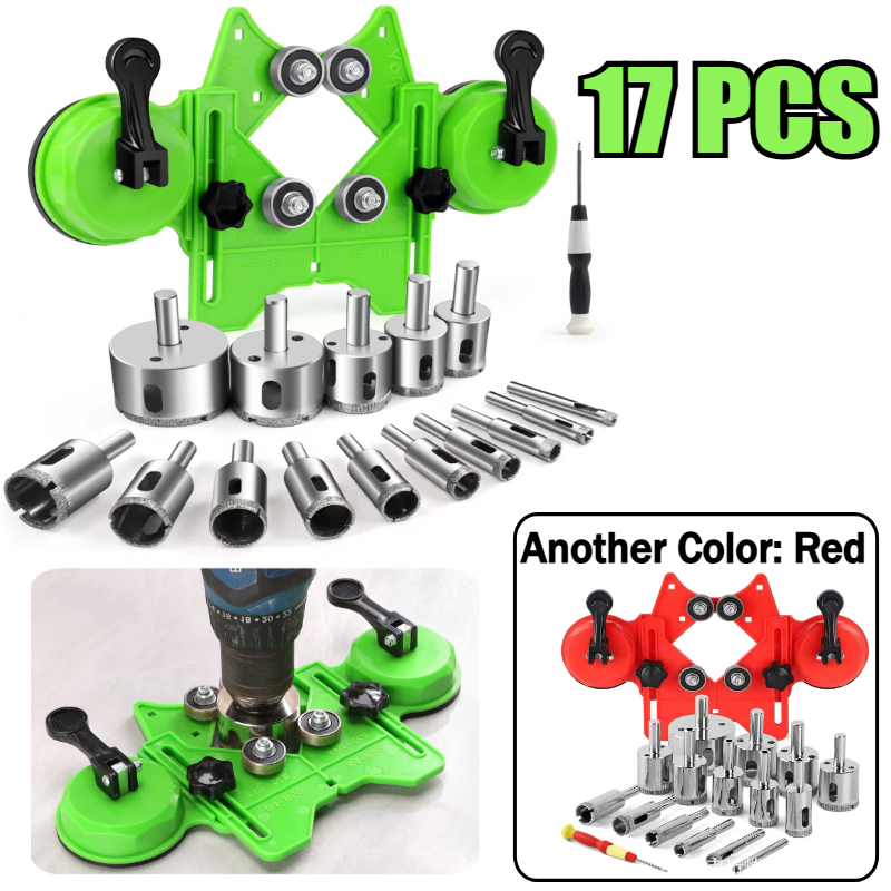 17Pcs Diamond Tile Drill Bits  - Brick Cutting Saw recension och pris