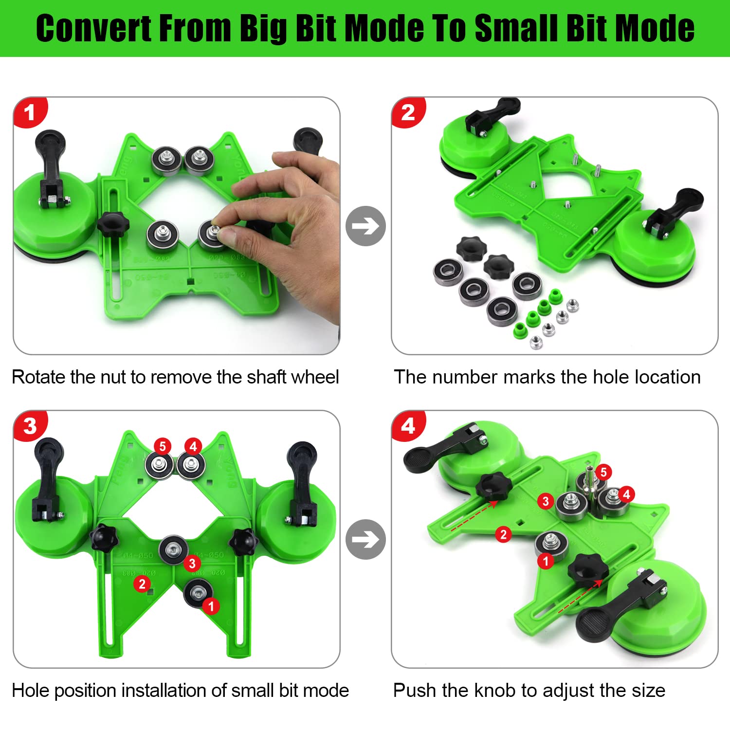 17Pcs Diamond Tile Drill Bits  - Brick Cutting Saw recension och pris