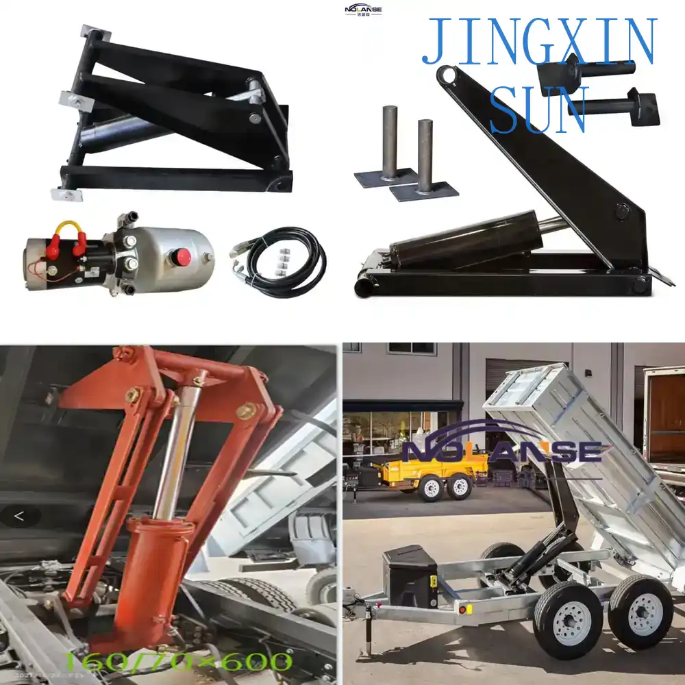 8 Ton Hydraulic Tipper Trailer - Heavy Equipment In Mining recension och pris